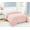 Blush, variant on My World Cloud Sherpa Blanket Grey Polyester 1-Piece Twin XL Blanket, solid themed, for Kids, OEKO-TEX Certified