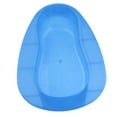 thumbnail image 2 of Thick Plastic Bedpan Nightstool Bed Potty Smooth Countoured for Patient Blue, 2 of 8