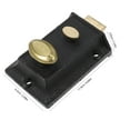 thumbnail image 2 of ADDHAT 1Jgo Doble Seguro De Puerta Antigua En Colores Surtidos Para Seguridad En El Hogar, 2 of 6