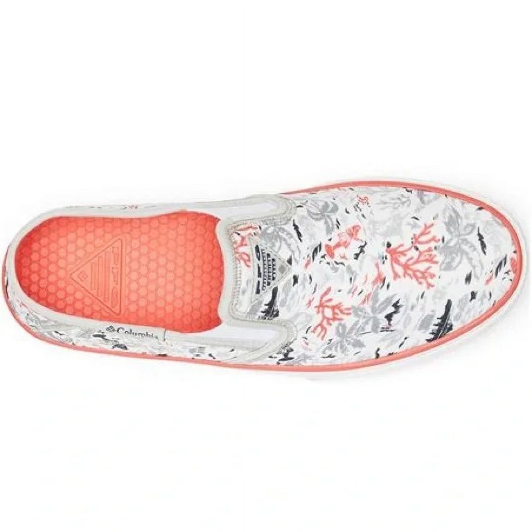 Columbia Womens Slack Water PFG Slip Boat Shoe, Slate Grey  display picture 3