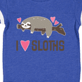 thumbnail image 4 of Inktastic I Love Sloths Girls Baby Bodysuit, 4 of 5