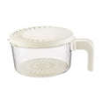 thumbnail image 3 of Cesta de drenaje para refrigerador, contenedor de almacenamiento de cocina, cesta para verduras, portátil Blanco, 3 of 9