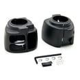 thumbnail image 1 of Krator Kit de Couvercle de Commande de Boîtiers de Guidon Noir Compatible avec la Harley Davidson Dyna 2006-2012, 1 of 3
