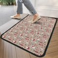 thumbnail image 4 of Beige Christmas Character Pattern Door Rugs,Washable Non Slip Door Mats Indoor,Decorative Door Mats,Entry Mat Indoor for Entrance,Bedroom,Kitchen,Bathroom,30"x17", 4 of 6