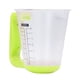 thumbnail image 4 of Taza medidora portátil para cocina, 1 kg, electrónica, con pantalla LCD, para café, leche y condimentos, color verde, 4 of 14