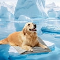 thumbnail image 2 of Pet Mat for Dogs and Cats Breathable Washable Portable Summer Ice Pad Indoor Comfort Mat, 2 of 4