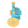 thumbnail image 3 of Horn Toy, Flute Toy Small Size Exquisite  Music Education  For Above 3 Years Old For Gift For Music Learning Blue, 3 of 8