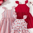 thumbnail image 4 of HCNTES Girls Dresses Toddler Girls Dress 3-Pack Casual Party Print Skater A-line Dress Sundress Size 3Y-8Y, 4 of 4