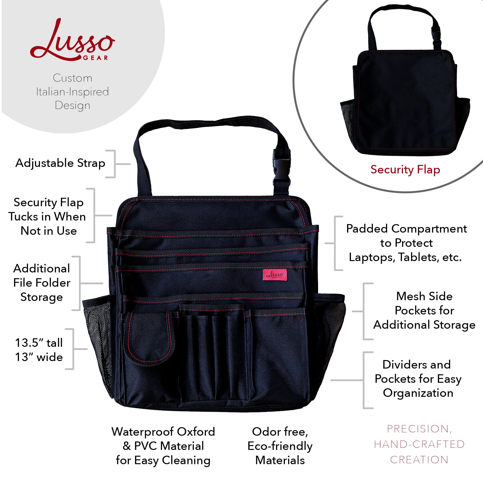 Lusso Gear, Car Seat Organizer
