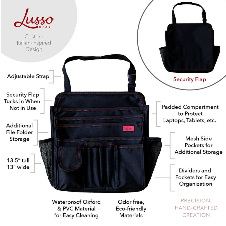 Lusso Gear Car Seat Gap Organizer 2 Pack, Tan, Unisex : Automotive 