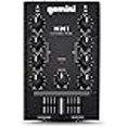 thumbnail image 2 of Gemini Sound MM1 Professional Audio 2-Channel Dual Mic Input Stereo 2-Band Rotary Compact DJ Podcast Mixer with Cross-Fader and Individual Gain Control, 2 of 4