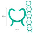 thumbnail image 1 of Climbing Vines Abs Garden Plant Support Clips Garden Plant Support Clips, 1 of 6
