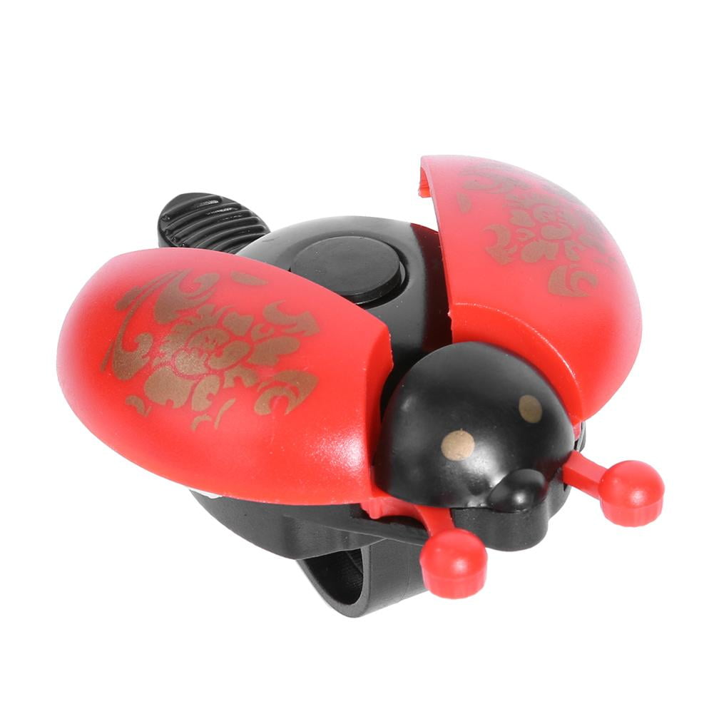 Mini Cartoon Ladybug Bike Bicycle Bell Alarm Horn Outdoor Cycling Bell Ring #8Y 