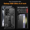 thumbnail image 2 of Funda de teléfono TONGATE para Samsung Galaxy S25 Ultra con accesorios, 2 of 8