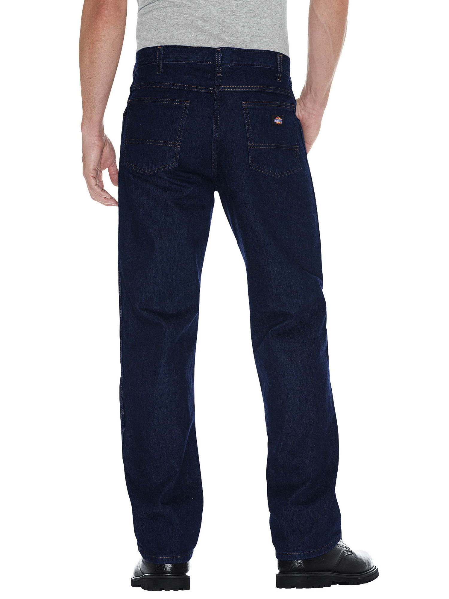 Dickies Mens and Big Mens Regular Straight Fit 5-Pocket Denim Jeans - image 2 of 2