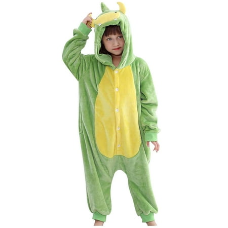 FYDUU Kids Boy Onesie Rompers Unisex Animal Pajamas Halloween Children Sleepwear Party Clothes For Baby Boy Girl Children Animal Pajamas Kids Clothes 7-8 Years