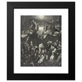 thumbnail image 2 of George Wesley Bellows 20x24 Black Modern Framed Museum Art Print Titled - The Sawdust Trail (1917), 2 of 5