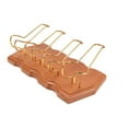 thumbnail image 2 of Iodue Rack Pipe Stand Holder Single/2/3/4/5 Holder Creative Pipes Display Stand Solid Wood Handmade Great Decoration For Tabletop Or Desk, 2 of 4