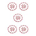 thumbnail image 3 of relayinert 100pcs/set Tassel For Keychain Versatile Fringe Accessories For Any Occasion pink-Silver 5Set, 3 of 6