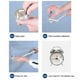 thumbnail image 4 of Soporte Para Toallero De Barra De Toalla Individual Estante De Barra Colgante Montado En La Pared Para Baño Sin Perforación Guardurnaity HA023463-00, 4 of 7