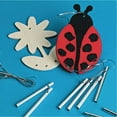 thumbnail image 2 of Wood Wind Chimes Craft Kit (Pack of 12), 2 of 8
