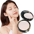 thumbnail image 2 of Matte Soft Focus Pressed Powder Oil Control Lasting Waterproof Invisible Pores Fixing Makeup Q5h9, 2 of 8