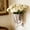 Silver, variant on Silver Hook Flower Pot Holder - Integrated Metal Creative Wall Hanging Home Decoration, Wrought Iron Plant Rack with Key Hook, 3‑5 LB