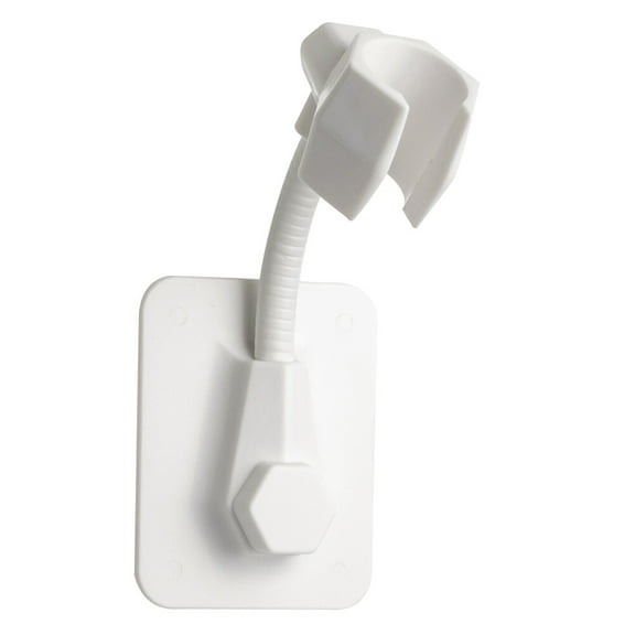 FELTECHELECTR Shower Holder Shower Nozzle Base Bracket White 2PCS