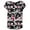 Black - pinkblk, variant on Alfani Womens Watermark Shapes Graphic T-Shirt, Black, X-Small