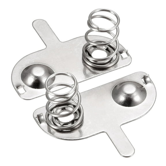 Battery Spring Plate AAA Battery Spring Contact Nickel Plate 20mmx9mm 20 Pcs