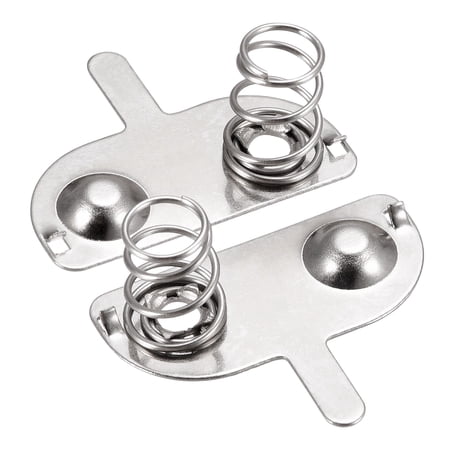 Battery Spring Plate AAA Battery Spring Contact Nickel Plate 20mmx9mm 20 Pcs
