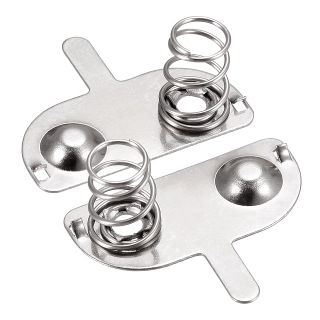 Placa de resorte de batería AAA, contacto de resorte de batería, placa de níquel de 20 mm x 9 mm, 20 piezas