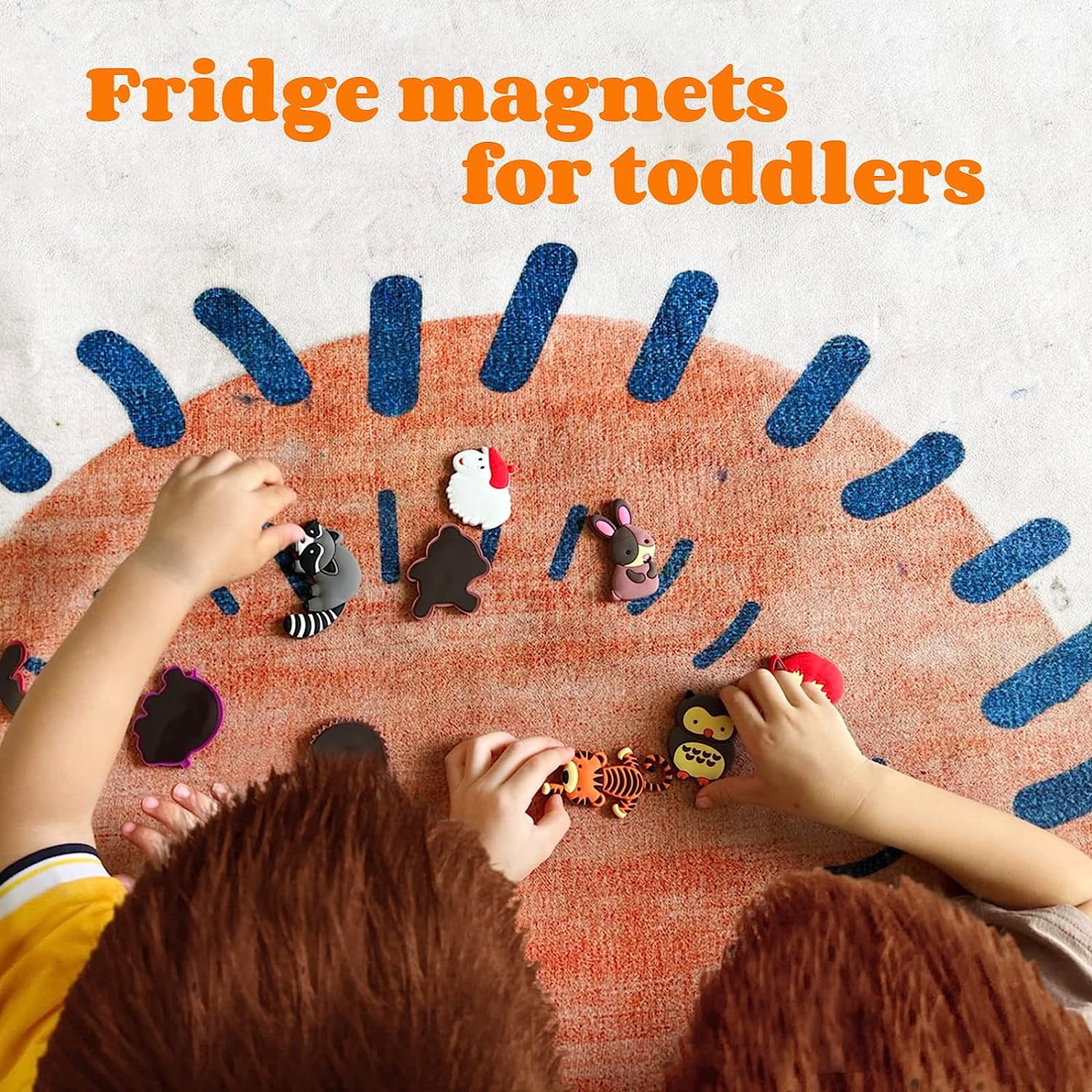 Fridge Magnets for Toddlers Refrigerator Magnets for Kids Full Back Magnetic Soft Rubber Kids Magnets Educational Toys Baby Magnets Gift Magnet Toys for Fridge Whiteboard Walmart