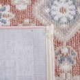 thumbnail image 6 of SAFAVIEH Blair Gerald Traditional Machine Washable Area Rug, 6'7" x 6'7" Round, Rose/Grey, 6 of 8