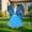 Blue, variant on Homellea Butterfly Porch Goose Outfit, 5 Piece Garden Goose Clothes with Wings, Tutu Skirt, Fairy Wand and Flower Leis for 23 Inch Cement Plastic Goose Statue, Porch Yard Decor