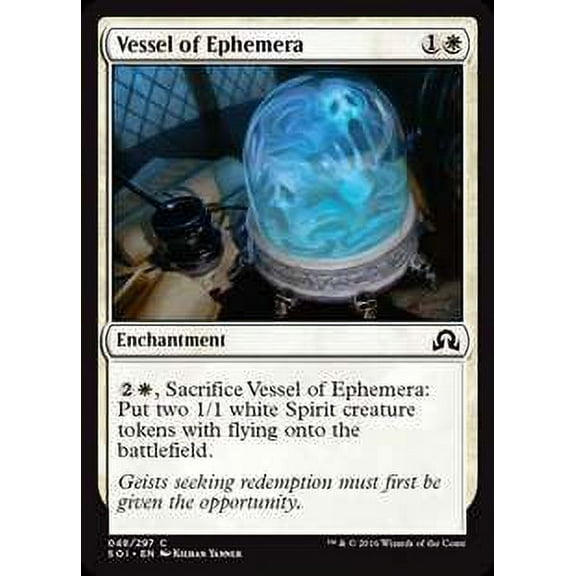 MtG Shadows Over Innistrad Common Vessel of Ephemera (Foil) #48