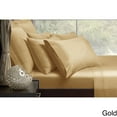 thumbnail image 2 of Parures de draps en satin Charmeuse Malibu Home, 2 of 5