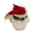 thumbnail image 2 of Christmas C.J. Freezer Snowball Polyresin Cardinal Snowman 24121, 2 of 2