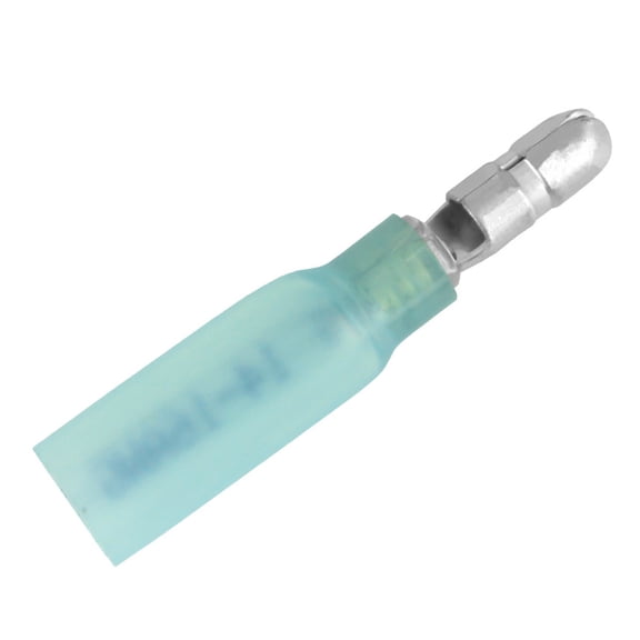 Pacer Group TBPE14-156-25 Pacer 16-14 Awg Heat Shrink Male Bullet Terminal - 25 Pack