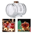 thumbnail image 3 of dispensador de barril botellas de licor botella de vino dispensador de barril de vidrio Fanmusic dispensador de barril, 3 of 7