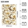 thumbnail image 3 of Luxury Retro Flowers Notebooks 2 Pcs 1-subject Journal 60 Sheets A5 College Ruled Paper Detachable Ring 8.3"x5.7", 3 of 8