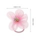 thumbnail image 2 of Cute Pink Flower Hair Ties for Girls 10Pcs Decorative Hair Accessories, 2 of 5