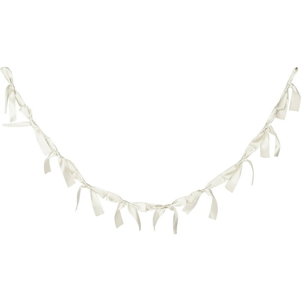 Cinta de lazo para decoración de fiesta de San Valentín, accesorio fotográfico, guirnalda decorativa con lazo para colgar en la pared