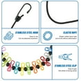 thumbnail image 4 of Corde à Linge Rétractable Portable pour Voyage, Corde à Linge avec 12 Épingles à Linge, Corde à Linge pour Buanderie Intérieure, Accessoires de Camping Extérieur -GSLA, 4 of 5