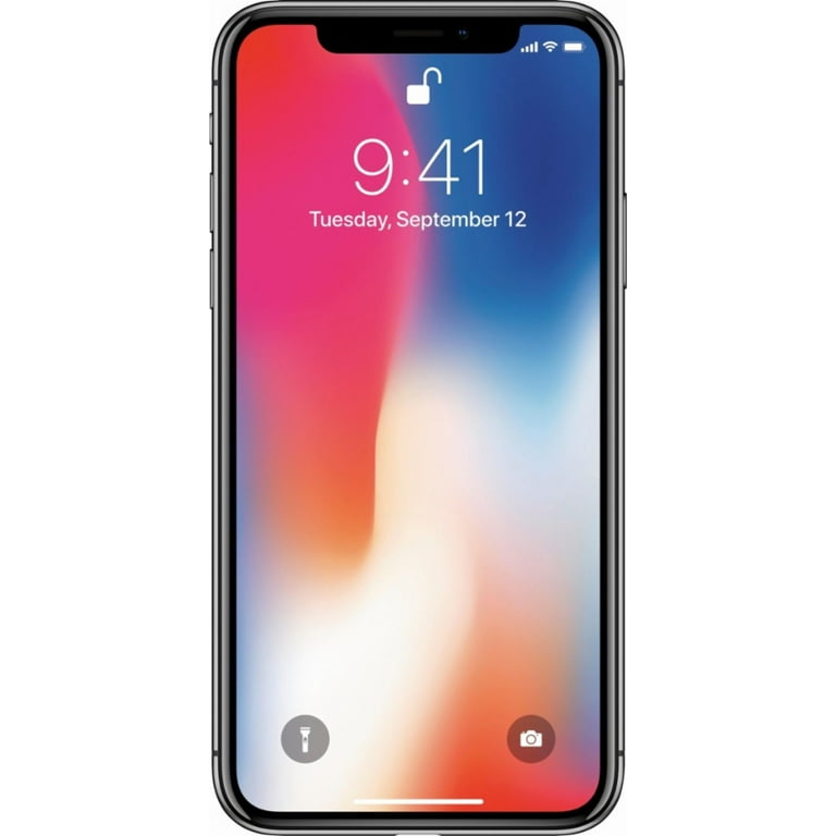 Restored Apple iPhone X 256GB, Space Gray - Locked Straight Restored Apple iPhone X 256GB, Space Gray - Locked Straight