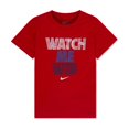 thumbnail image 1 of Camiseta gráfica Nike Watch Me Win para niños, roja, 2T (18-24M), 1 of 1