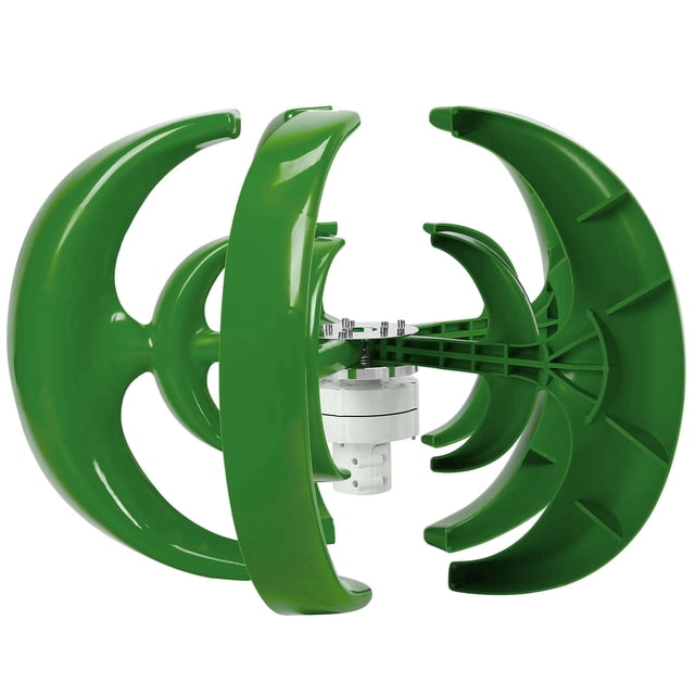 Wind Turbine Kit 5 Blade External Rotor AC Motor Set Electricity Production Assembly Parts 1200W