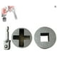 thumbnail image 2 of Adaptador universal del zócalo del gato para el convertidor resistente del zócalo del taladro de mano para la herramienta fácil del cambio del neumático del acero del gato del coche de la tijera, 2 of 8