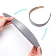 thumbnail image 3 of bandas Bandas para el cabello para mujeres - 3 bandas anchas de cuero Lindas diademas Accesorios para el cabello para niñas y mujeres bandas hechas de PU suave, 3 of 8