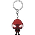 thumbnail image 1 of ider-Man : Miles Morales - Winter Miles US Exclusif Pop! Porte-Clés [RS], 1 of 1